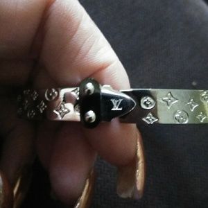 Louis Vuitton Mono Silver Bracelet